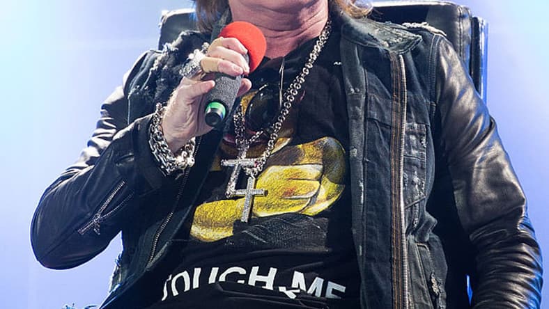 Axl Rose Lisbon Getty