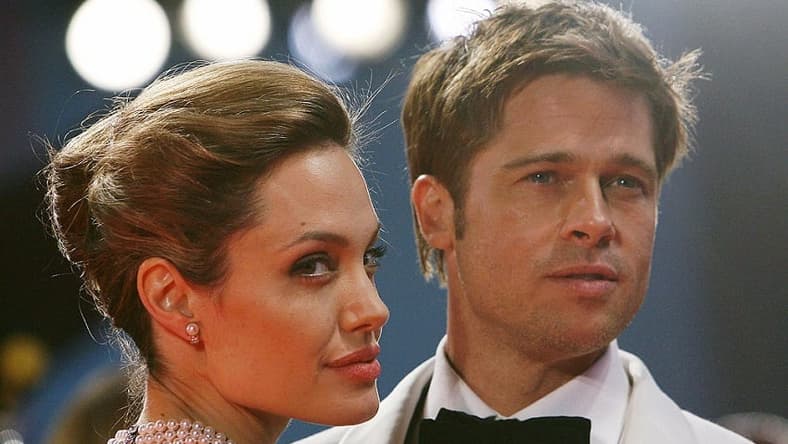 Angelina Jolie and Brad Pitt