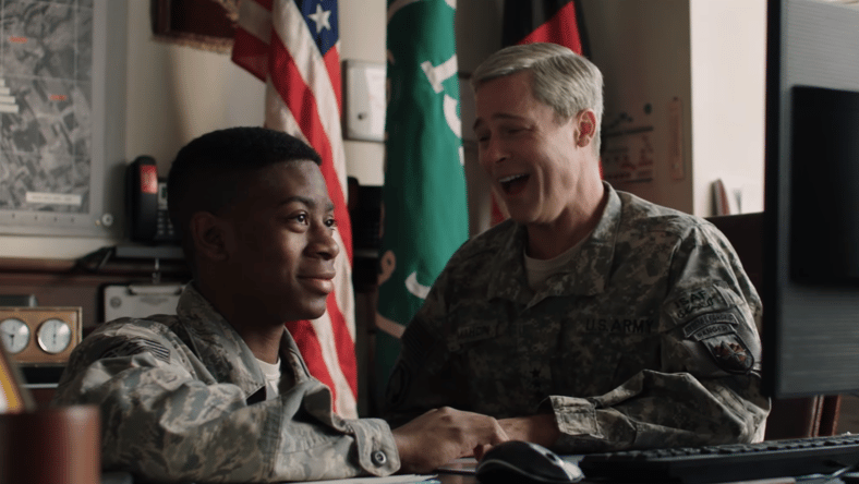 Brad Pitt War Machine Promo