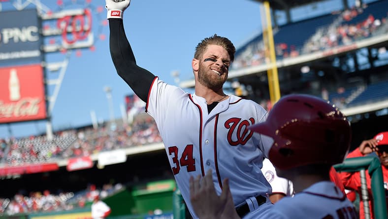 Bryce Harper home run AP