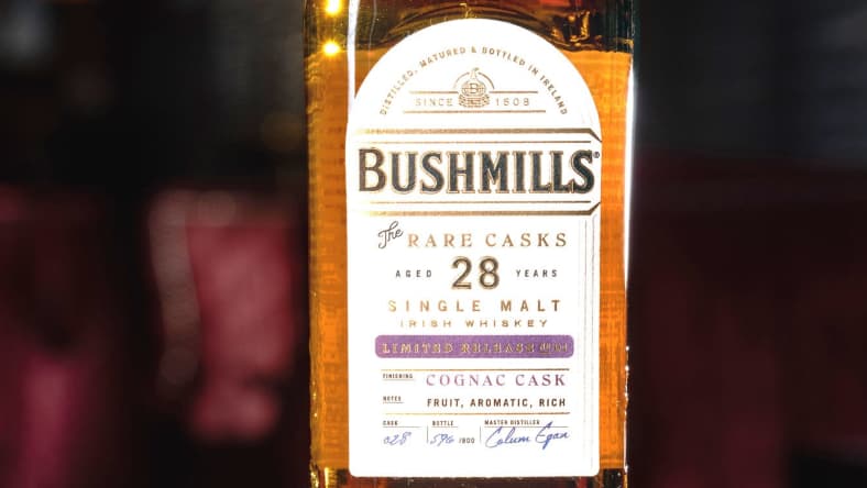 Bushmills 28 Year Old Single Malt Cognac Cask Promo