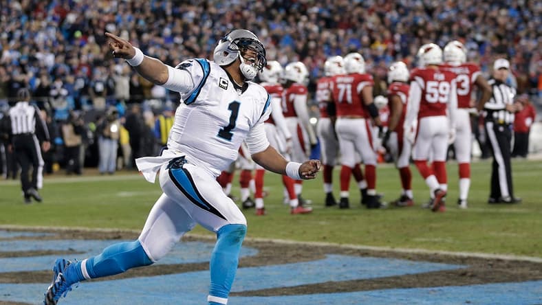 Cam Newton NFC game AP