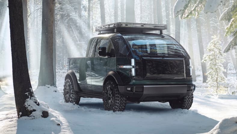 Canoo Electric Pickup Promo
