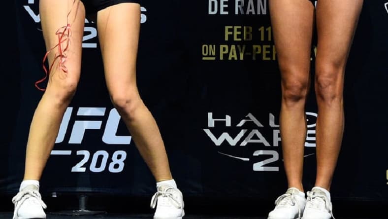 Chrissy Blair and Arianny Celeste UFC 208