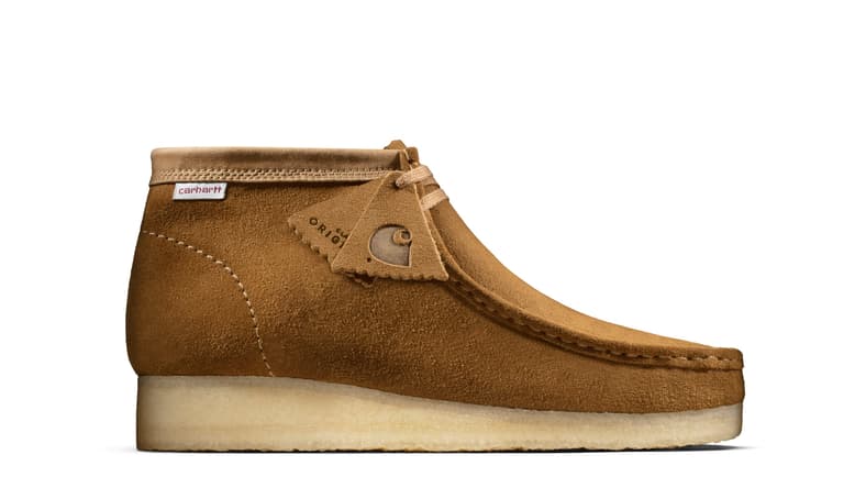 Clarks Originals x Carhartt WIP Wallabee Brown Combi Side Final