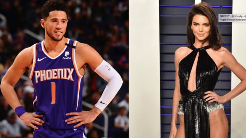 Devin Booker and Kendall Jenner