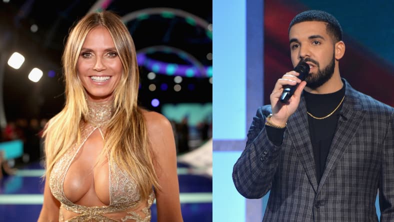 Drake Heidi Klum Promo