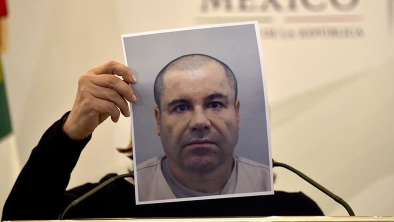El Chapo mugshot Getty