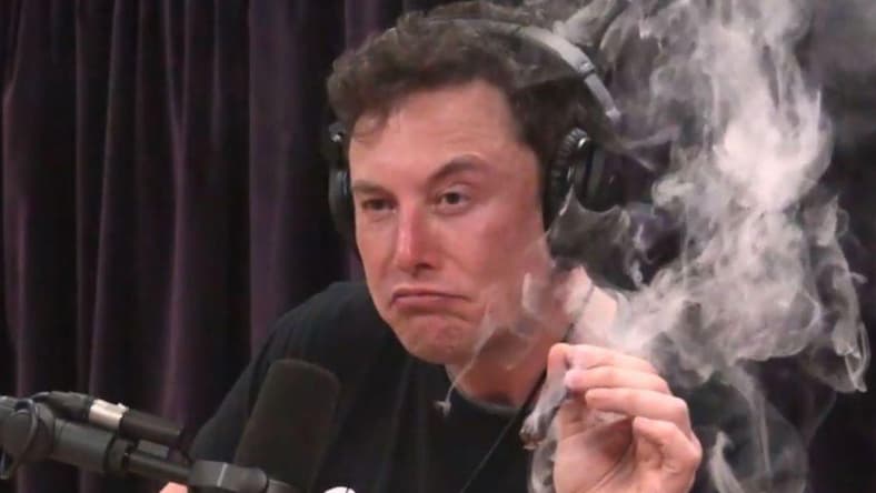 Elon Musk Weed Promo