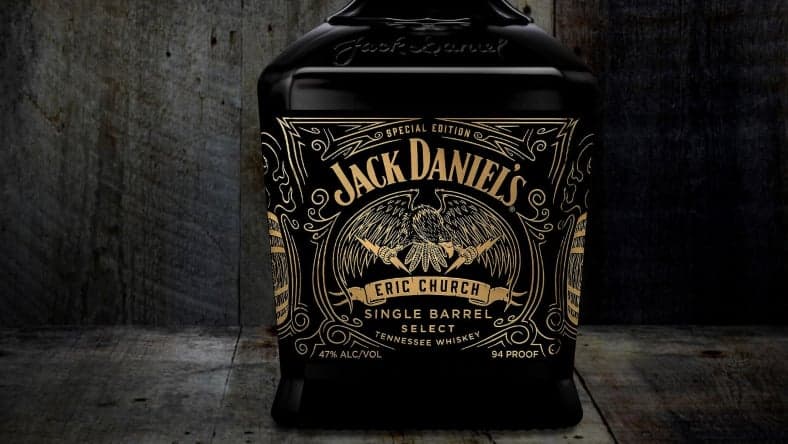 Eric Church Single Barrel Tennessee Whiskey Promo