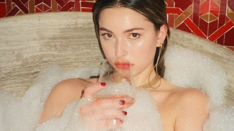 Eve Jobs Glossier Promo