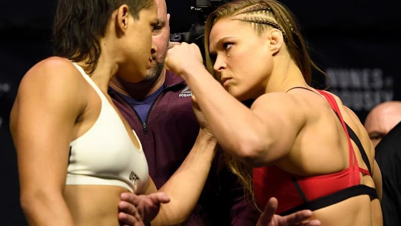 ronda rousey amanda nunes promo
