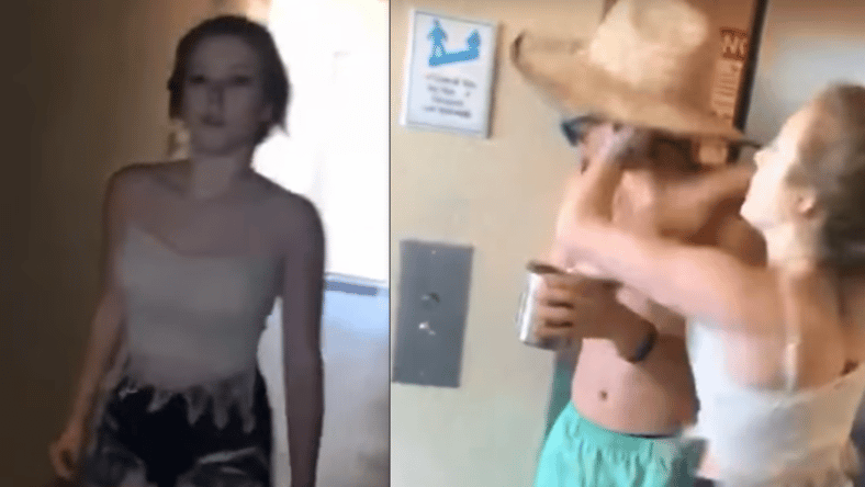 Girl Punches Guy Promo