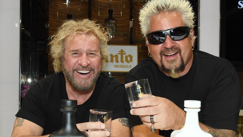 Guy Fieri Sammy Hagar Tequila Promo