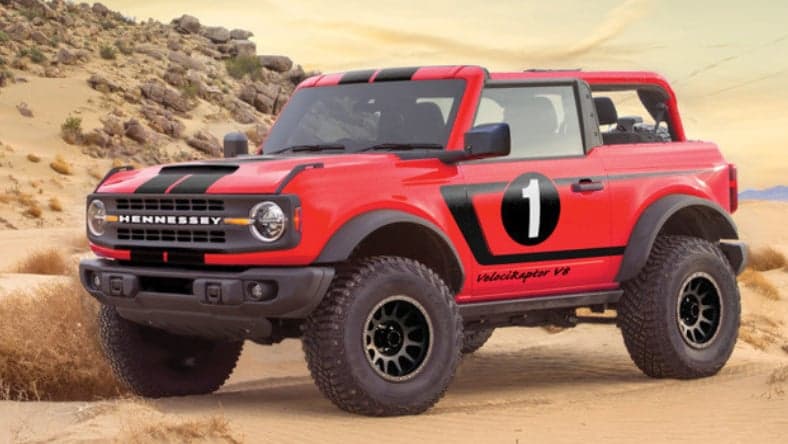 Hennessey Velociraptor V8 Bronco Promo
