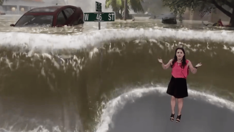 Hurricane Florence Animation Promo
