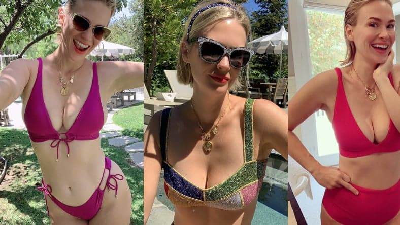 January Jones Bikini Photos Promo