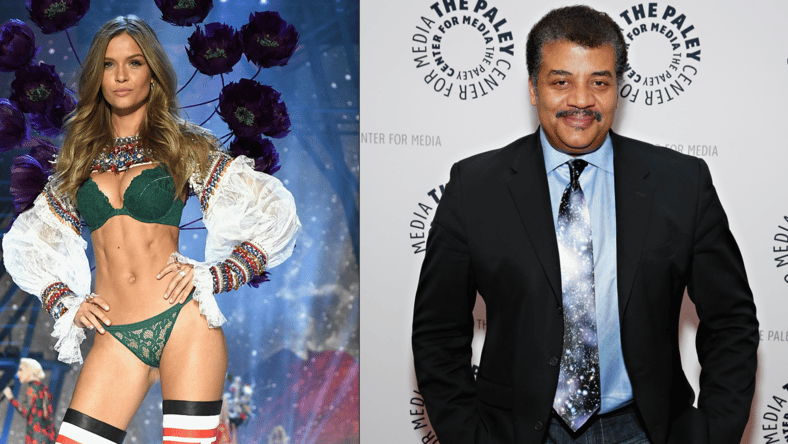 Josephine Skriver Neil deGrasse Tyson