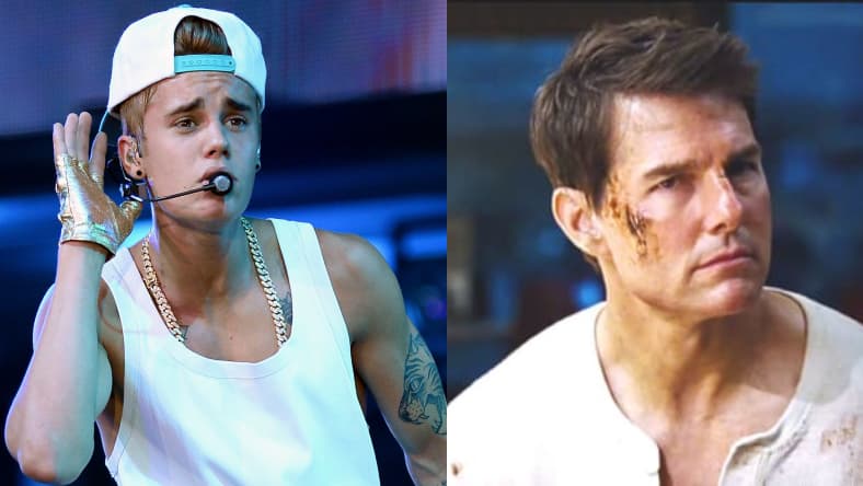 Justin Bieber Tom Cruise Promo 2