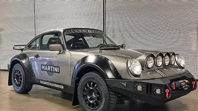 Kelly Moss Porsche 911 964 Safari2 Rally Car