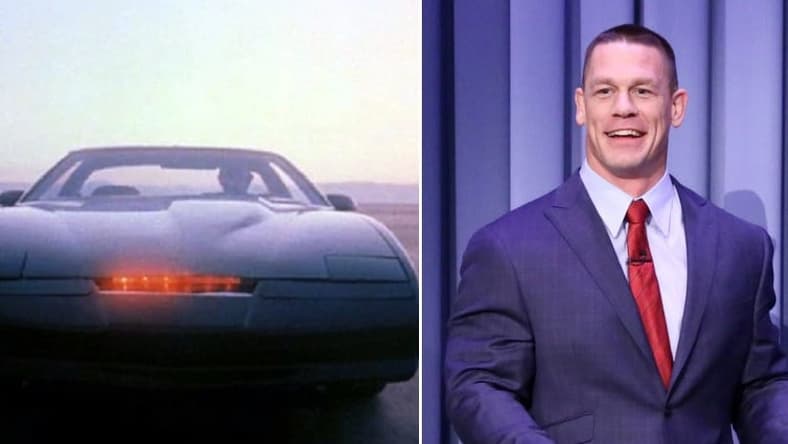 Kitt and John Cena