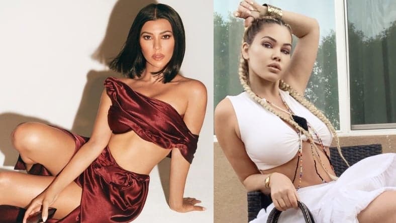 Kourtney Kardashian Shanna Moakler Promo Split