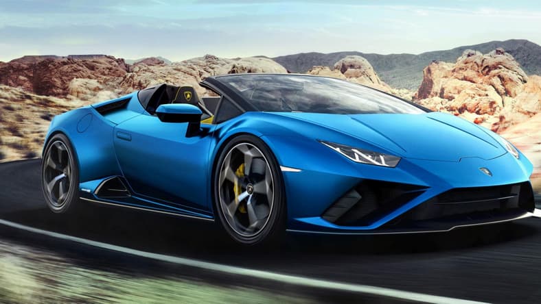 Lamorghini Huracan Evo RWD Spyder Promo