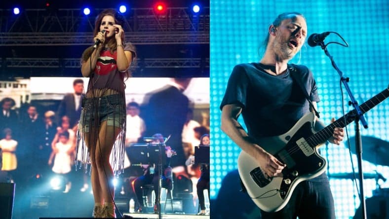 Lana Del Ray and Thom Yorke