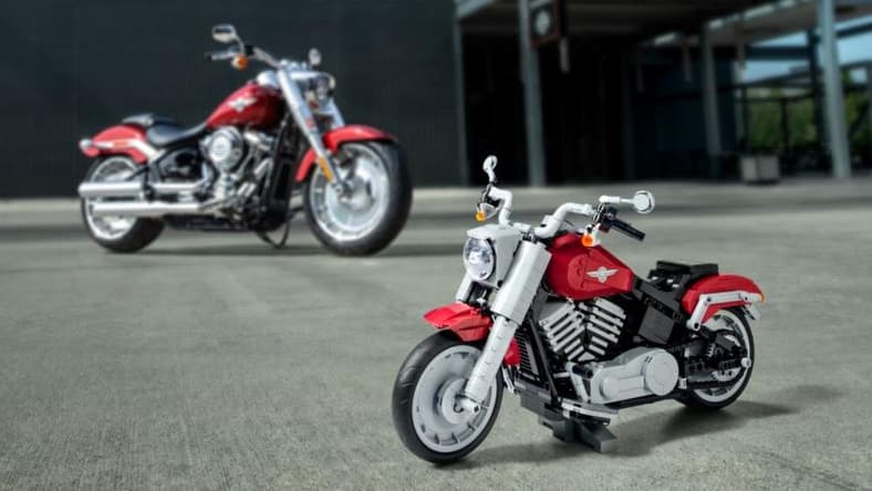 Lego Harley-Davidson Fat Boy Promo