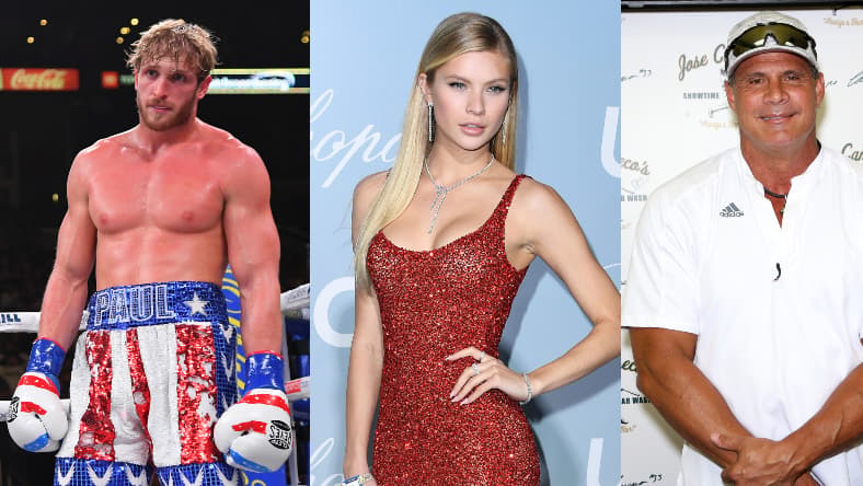 Logan Paul Josie Canseco Jose Canseco Split Promo