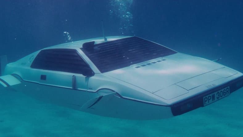 Lotus Esprit submarine car from 'The Spy Who Loved Me'.