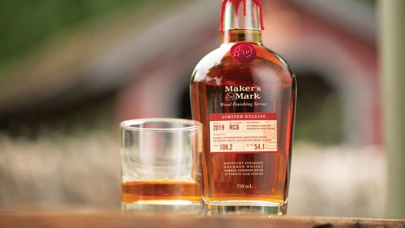 Maker's Mark Wood Finishing Series 2019 Limited Release Stave Profile RC6 Promo