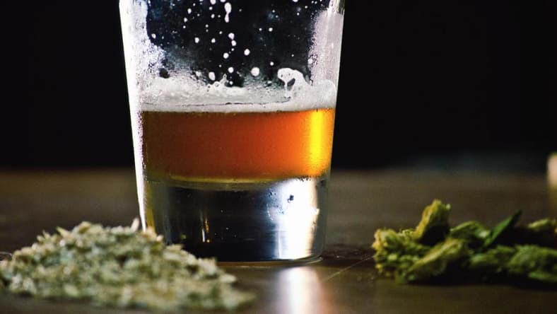 marijuana beer promo
