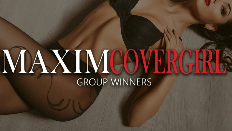 Maxim Cover Girl Contest Group Winners Promo