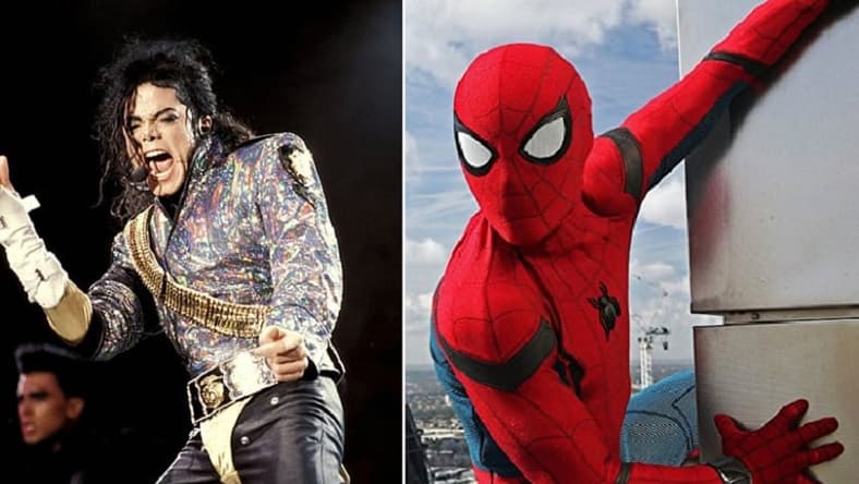 Michael Jackson and Spider-Man