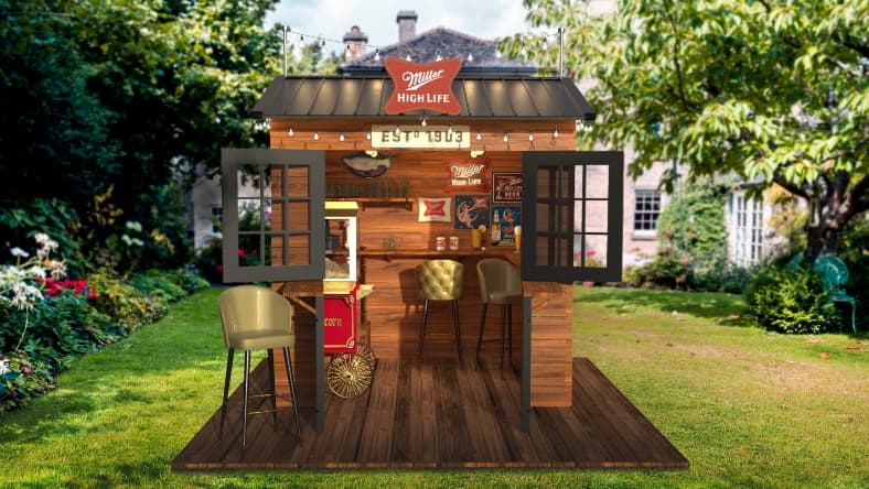 Miller High Life Backyard Bar Promo