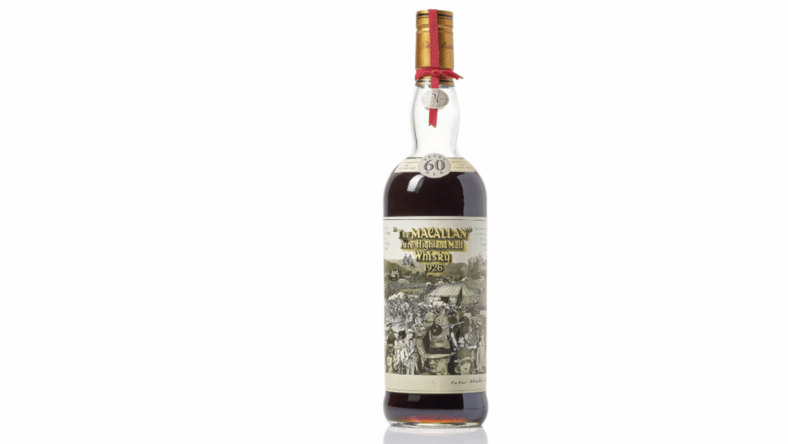 Most Expensive whiskey Macallan Promo