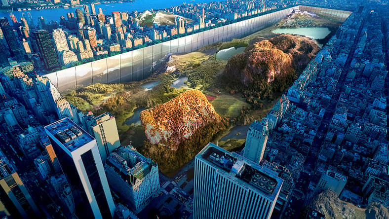 New York Horizon would wall in an unearthed Central Park