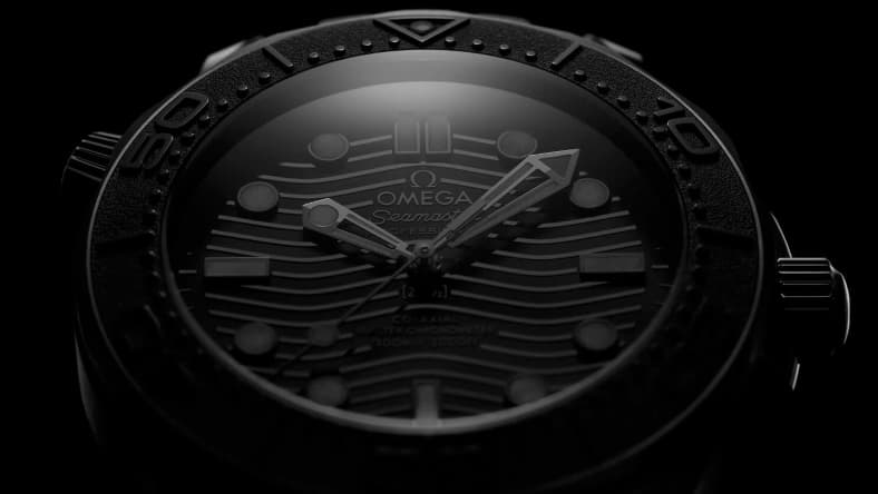 Omega Seamaster Professional Diver 300M Black Black Promo