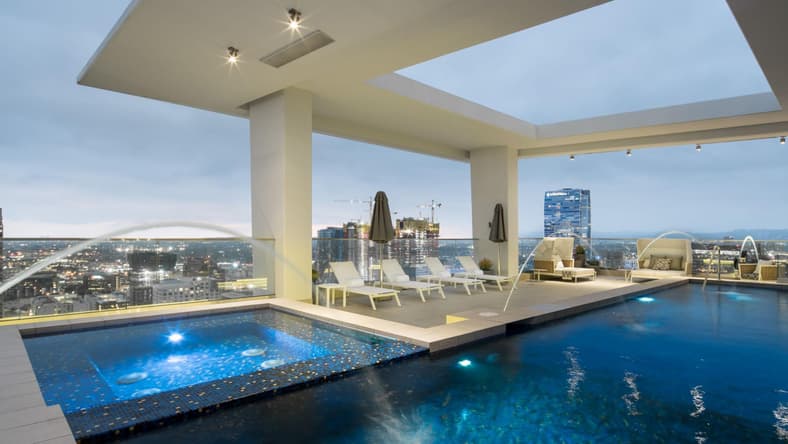 Penthouse at LEVEL Furnished Living DTLA Promo