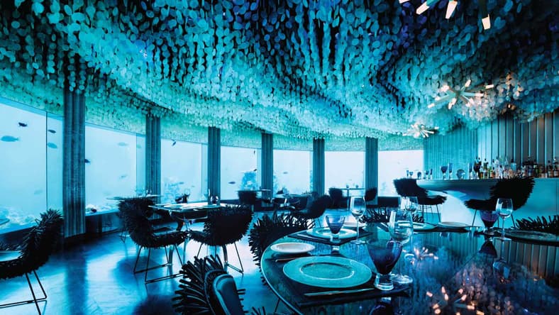 Live it up in the world's first underwater nightclub
