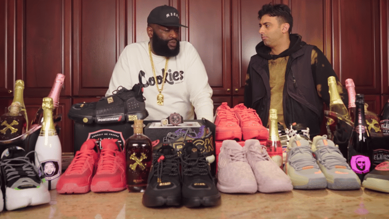 Rick Ross Sneaker Collection Promo