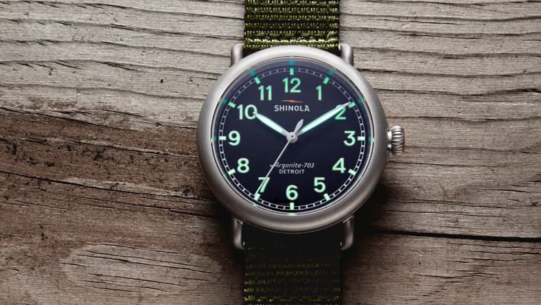 Shinola Runwell Field Watch Promo