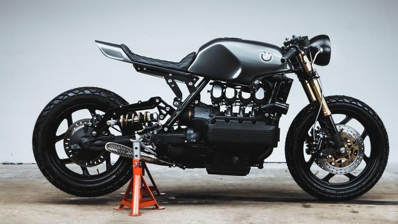 Spitfire Speed Shop Custom BMW K100 Promo