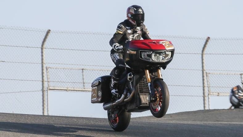 S&S Cycle Indian Challenger King of the Baggers Promo