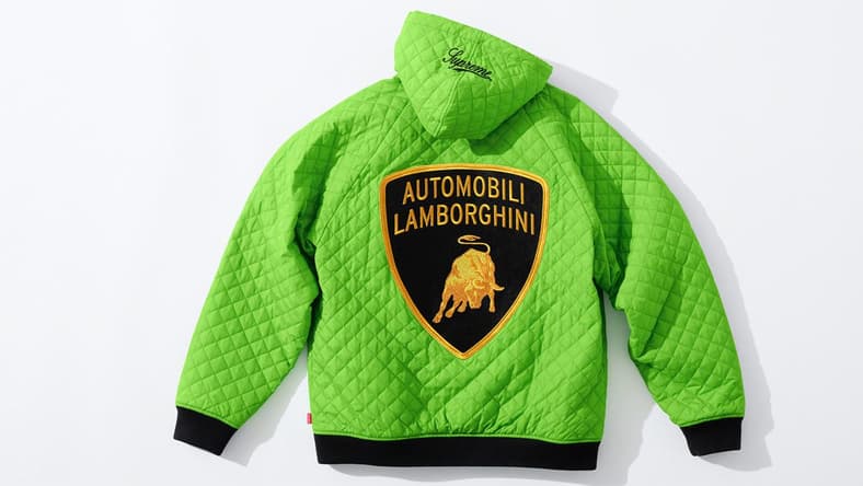Supreme x Lamborghini Spring 2020 Clothes Promo