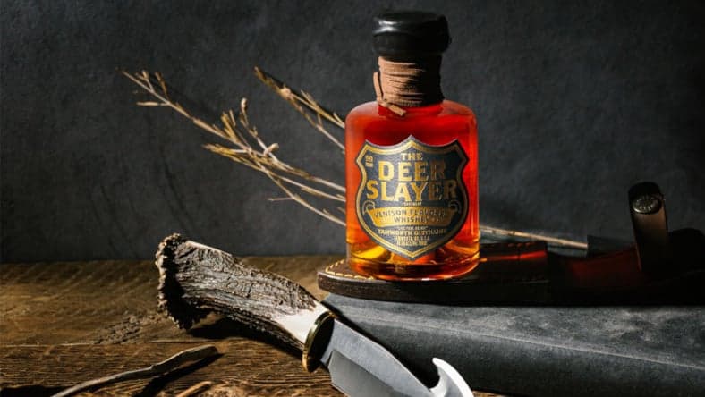 Tamworth Distilling Deerslayer Venison Whiskey Promo