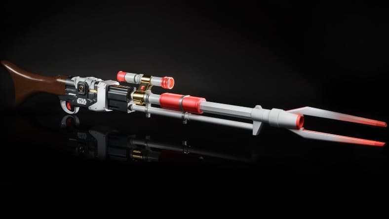 The Mandalorian Nerf Rifle Promo