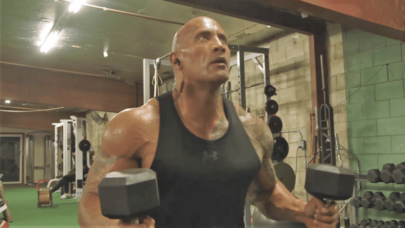 The Rock Workout Promo