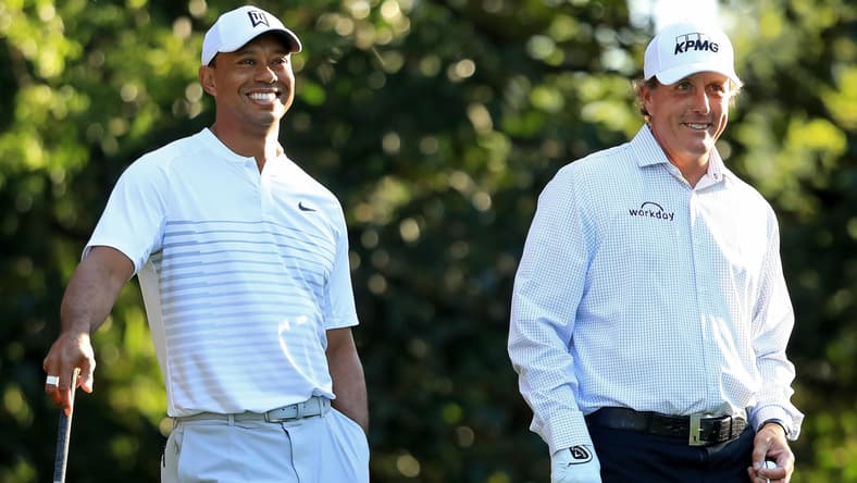 Tiger Woods and Phil Mickelson Promo